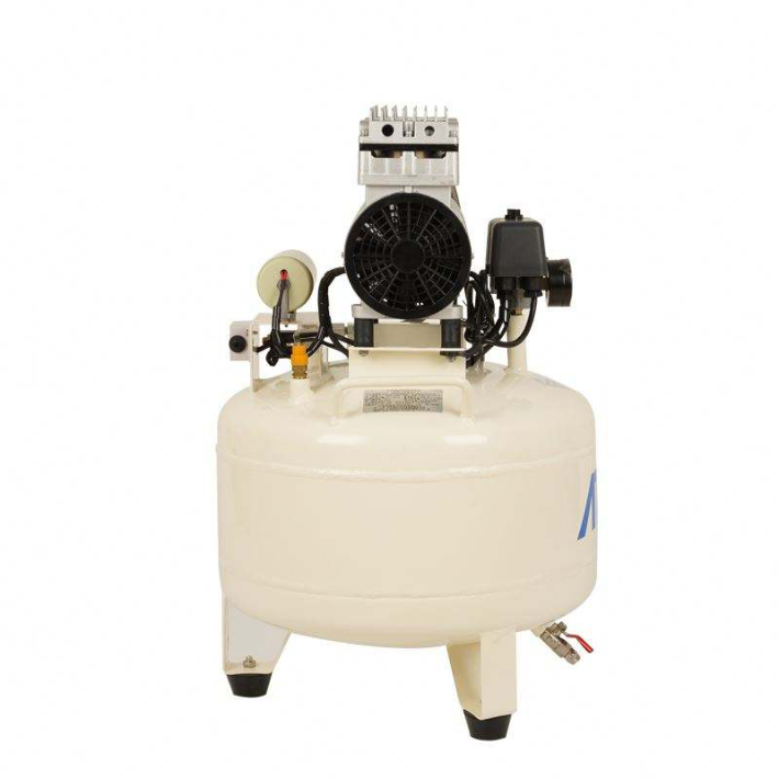 Dynamic AT80-38 Dental Silent Oil-free Air Compressor 30L Tank 0.75kW/1HP